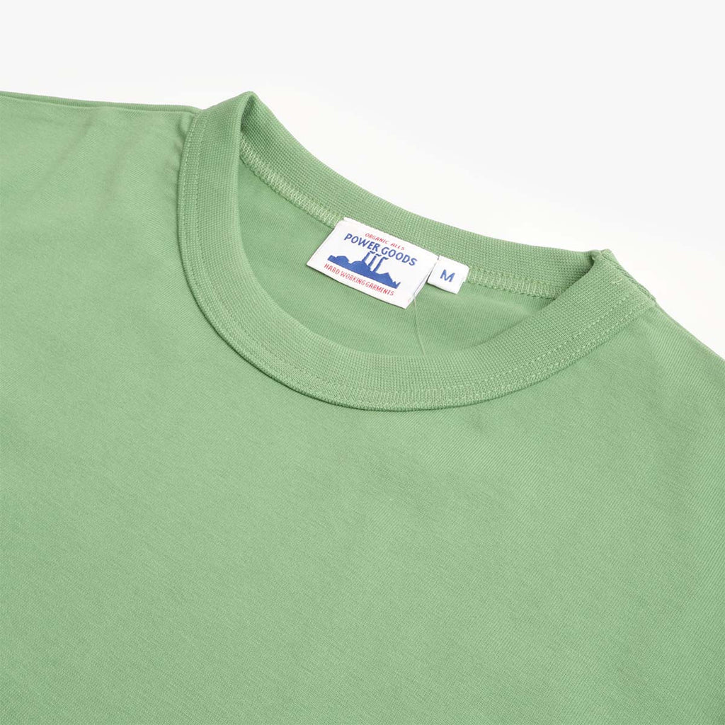 Power Goods Archive T-Shirt, Pine, Detail Shot 3