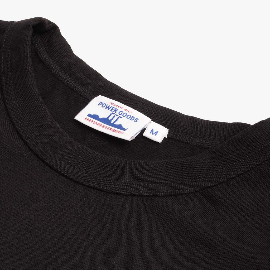 Power Goods Archive T-Shirt 2 Pack, Black, Detail Shot 2