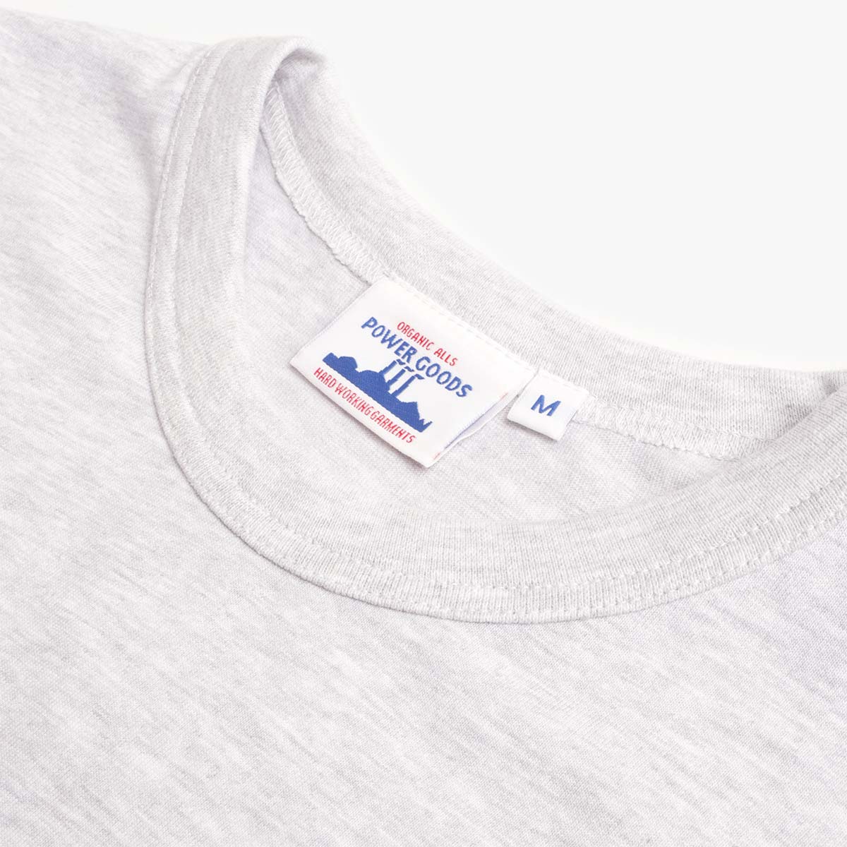 Power Goods Archive T-Shirt 2 Pack, Ash, Detail Shot 3