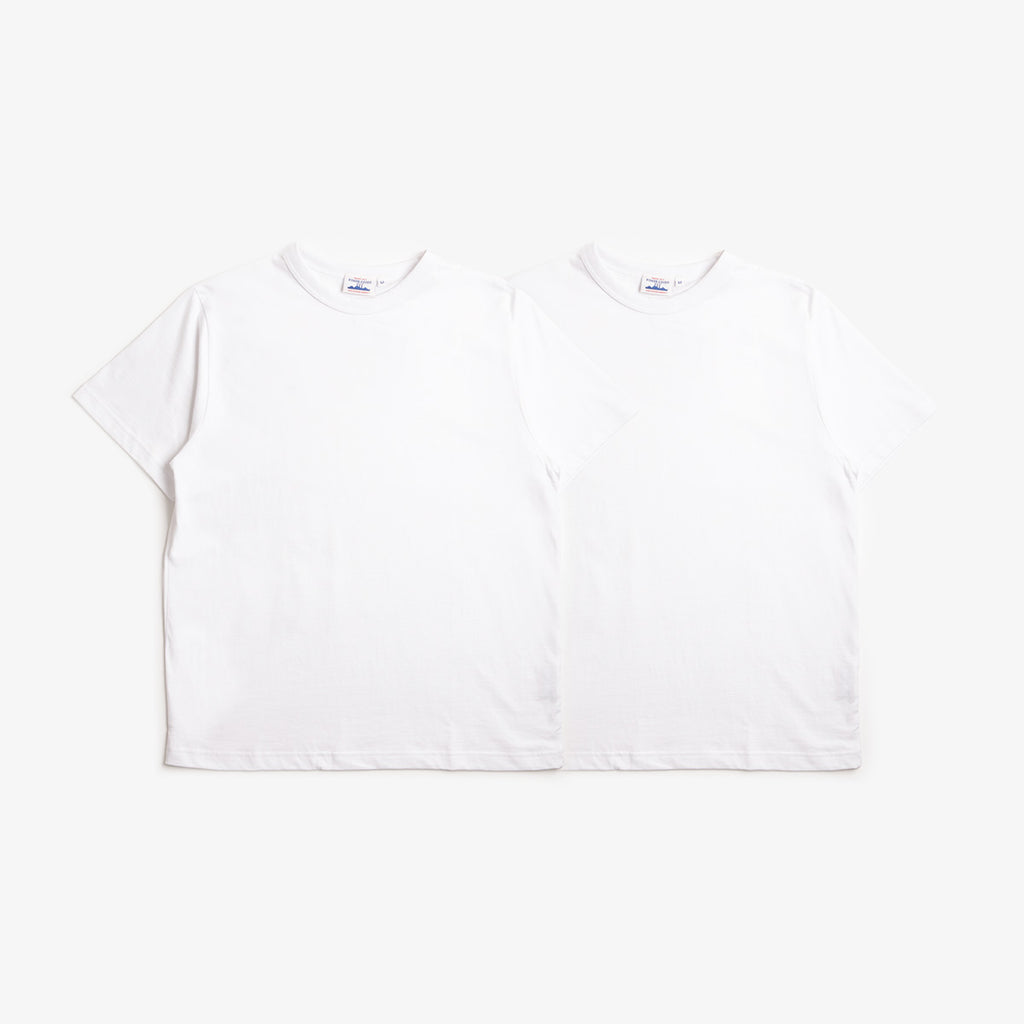 Power Goods Archive T-Shirt 2 Pack, White, Detail Shot 1
