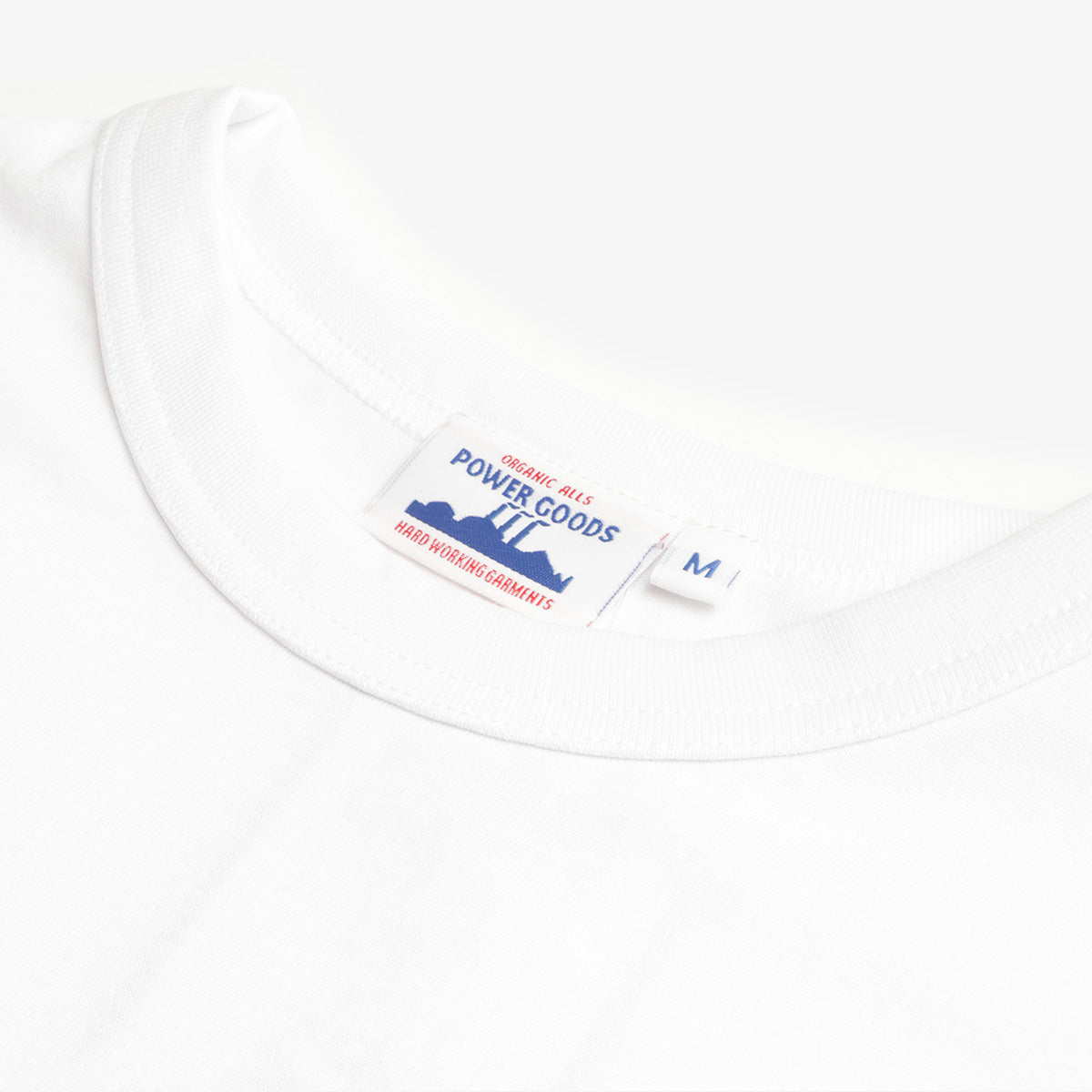 main Power Goods Archive T-Shirt 2 Pack, White, Detail Shot 3