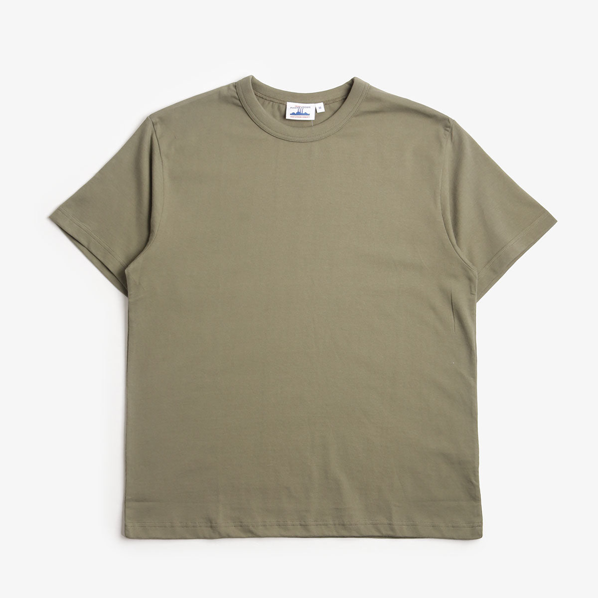 main Power Goods Archive T-Shirt, Olive, Detail Shot 1