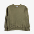 Power Goods Loopback Crewneck Sweatshirt, Olive, Detail Shot 1