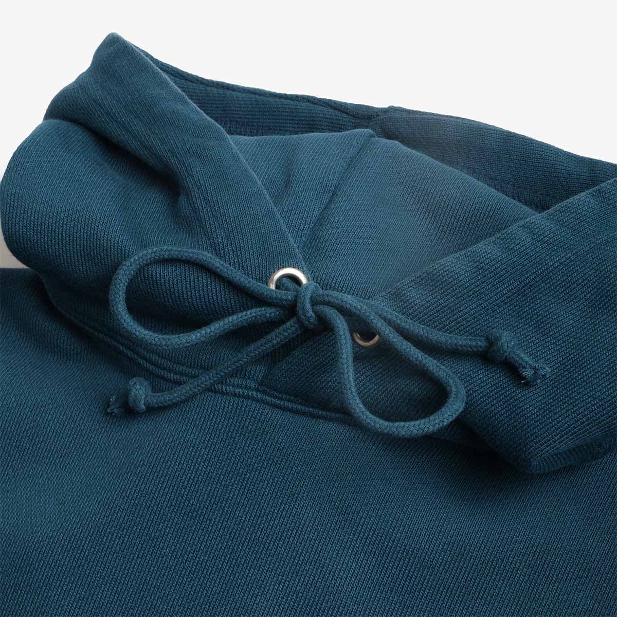main Power Goods Loopback Hoodie, Harbour, Detail Shot 2