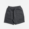 Power Goods Loopback Shorts, Washed Black, Detail Shot 1