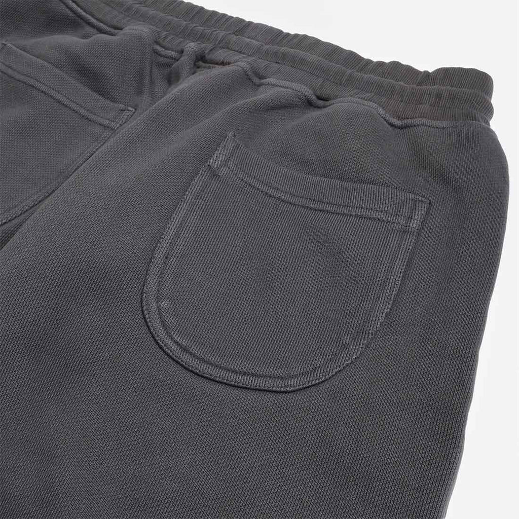 Power Goods Loopback Shorts, Washed Black, Detail Shot 3
