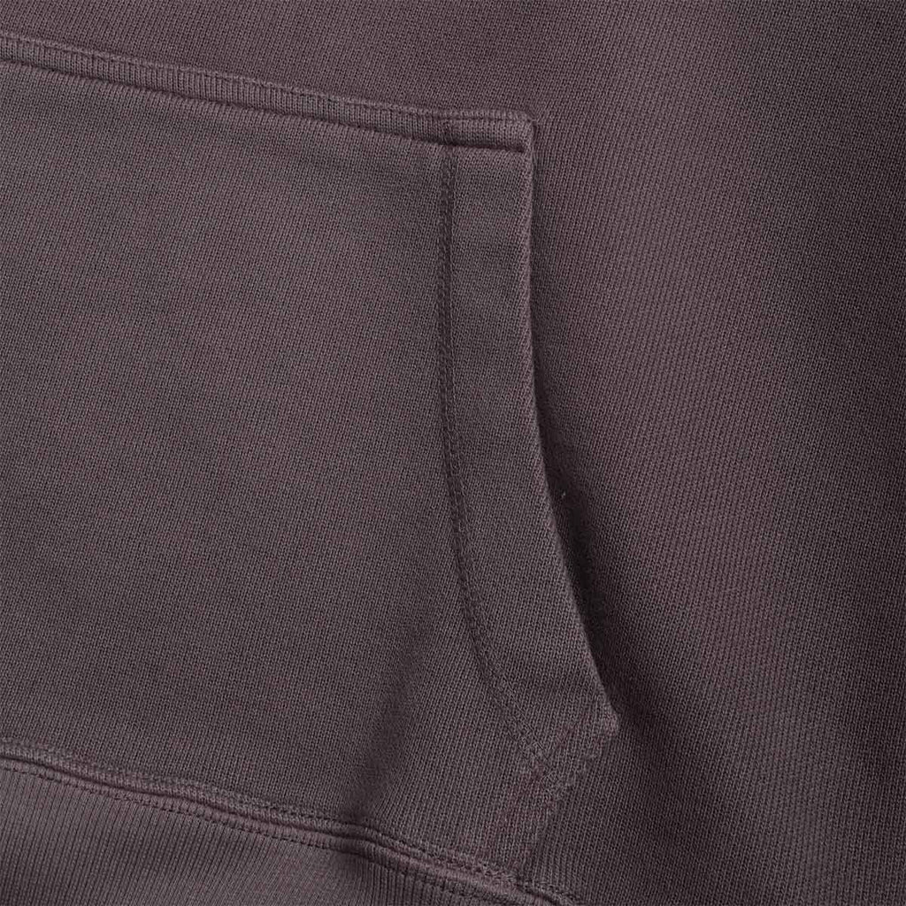 Power Goods Loopback Hoodie, Washed Black, Detail Shot 3