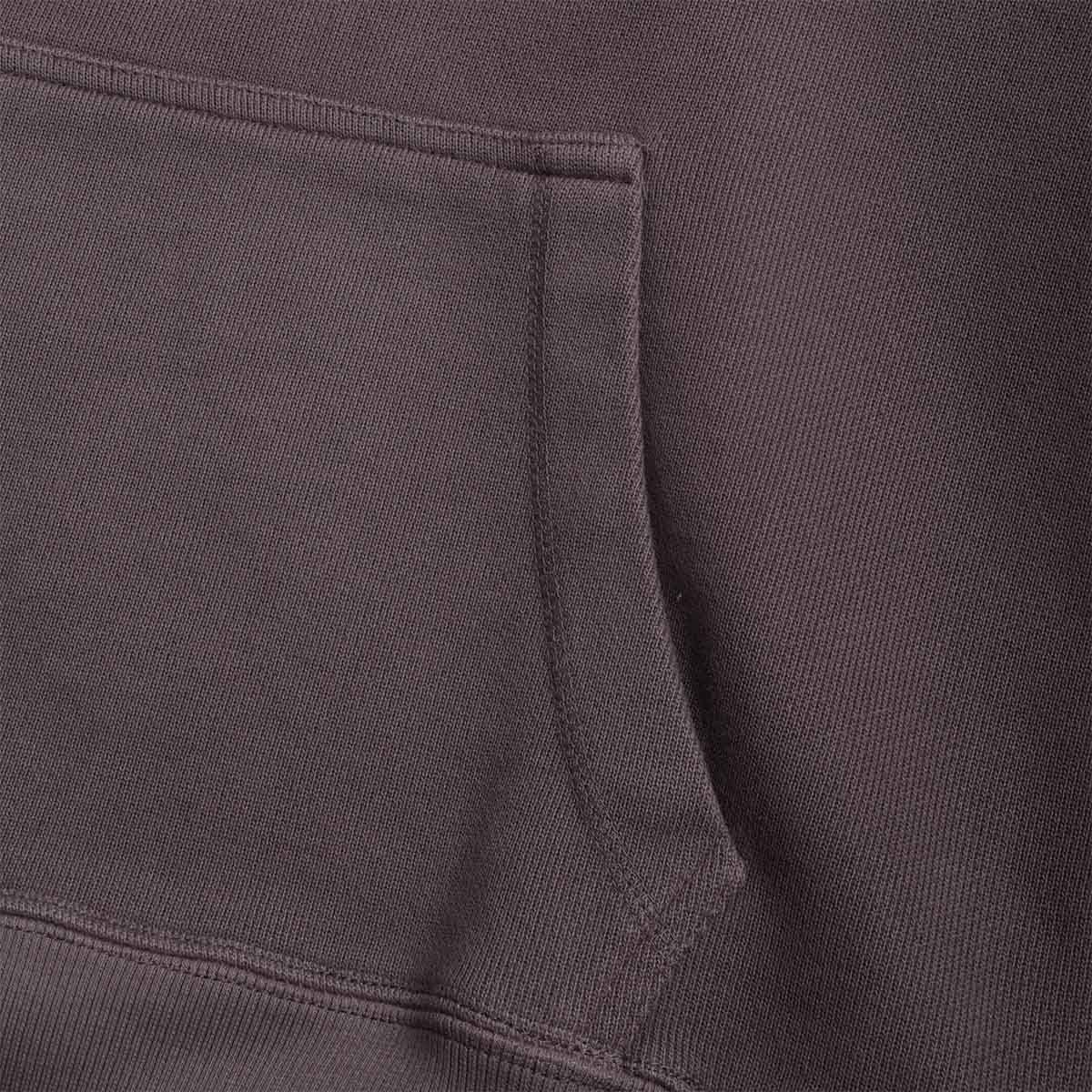 Power Goods Loopback Hoodie, Washed Black, Detail Shot 3