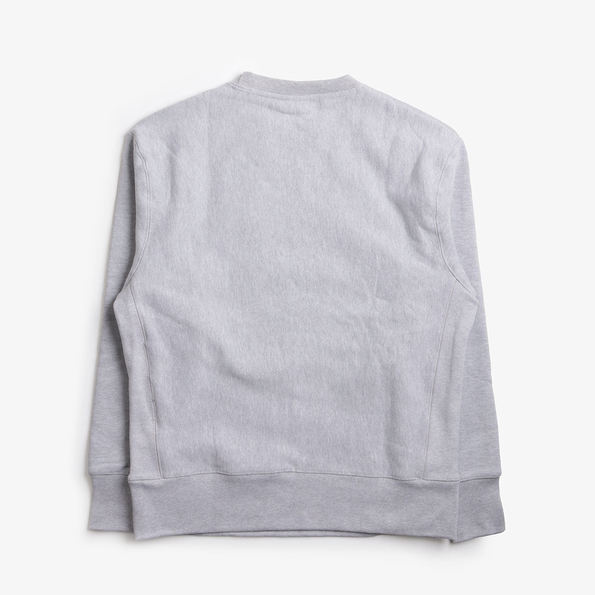 Power Goods Super Weight Crewneck Sweatshirt, Heather Grey, Detail Shot 2