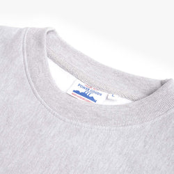 thumbnail Power Goods Super Weight Crewneck Sweatshirt, Heather Grey, Detail Shot 3