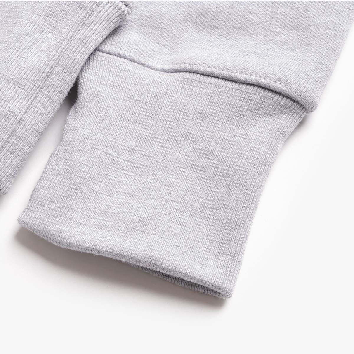 Power Goods Super Weight Crewneck Sweatshirt, Heather Grey, Detail Shot 4