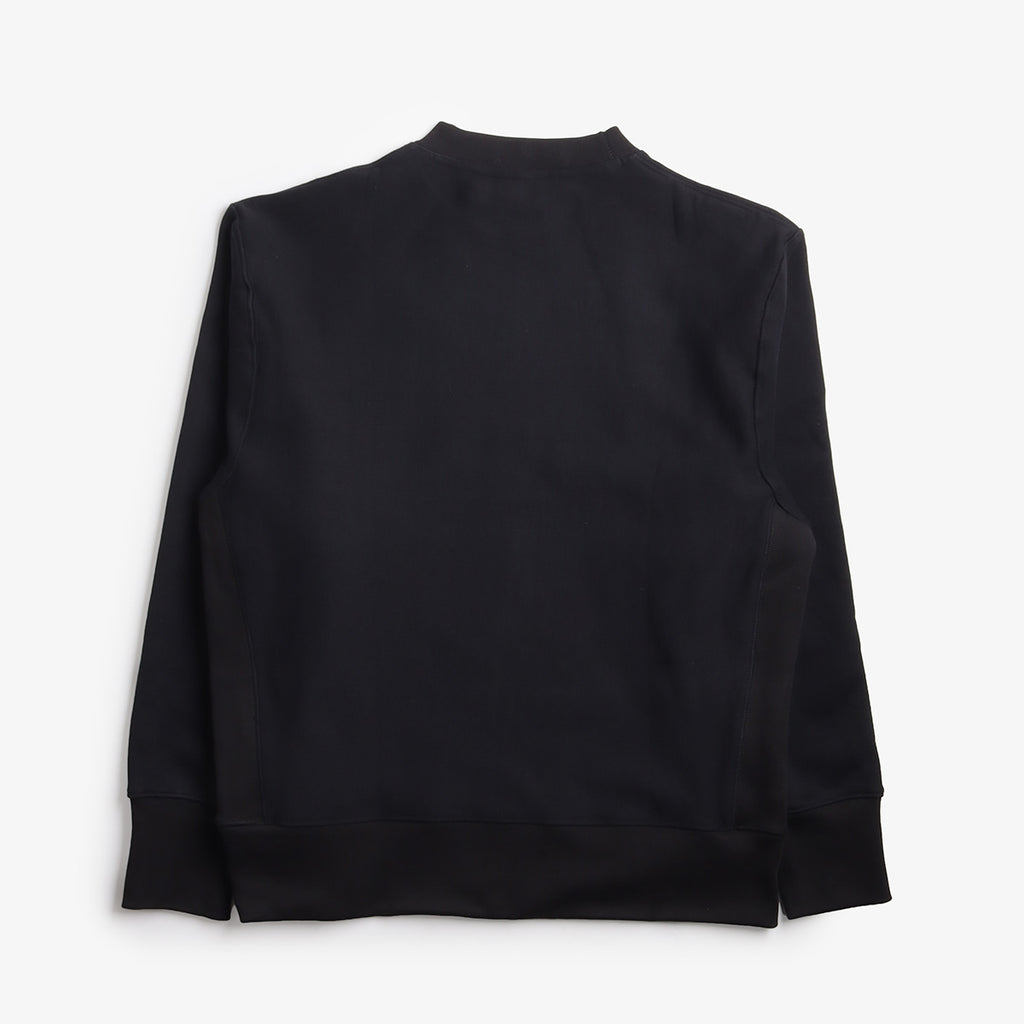 Power Goods Super Weight Crewneck Sweatshirt, Black, Detail Shot 3