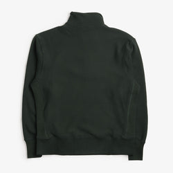 thumbnail Power Goods Super Weight Quarter Zip, Forest Green, Detail Shot 4