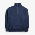 Power Goods Super Weight Quarter Zip, Navy, Detail Shot 1