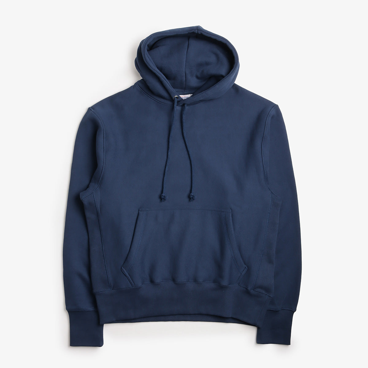 main Power Goods Super Weight Hoodie, Navy, Detail Shot 1