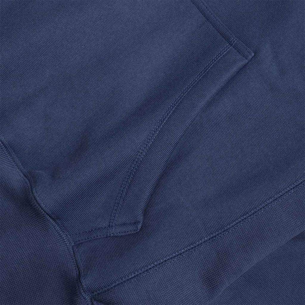 Power Goods Super Weight Hoodie, Navy, Detail Shot 2