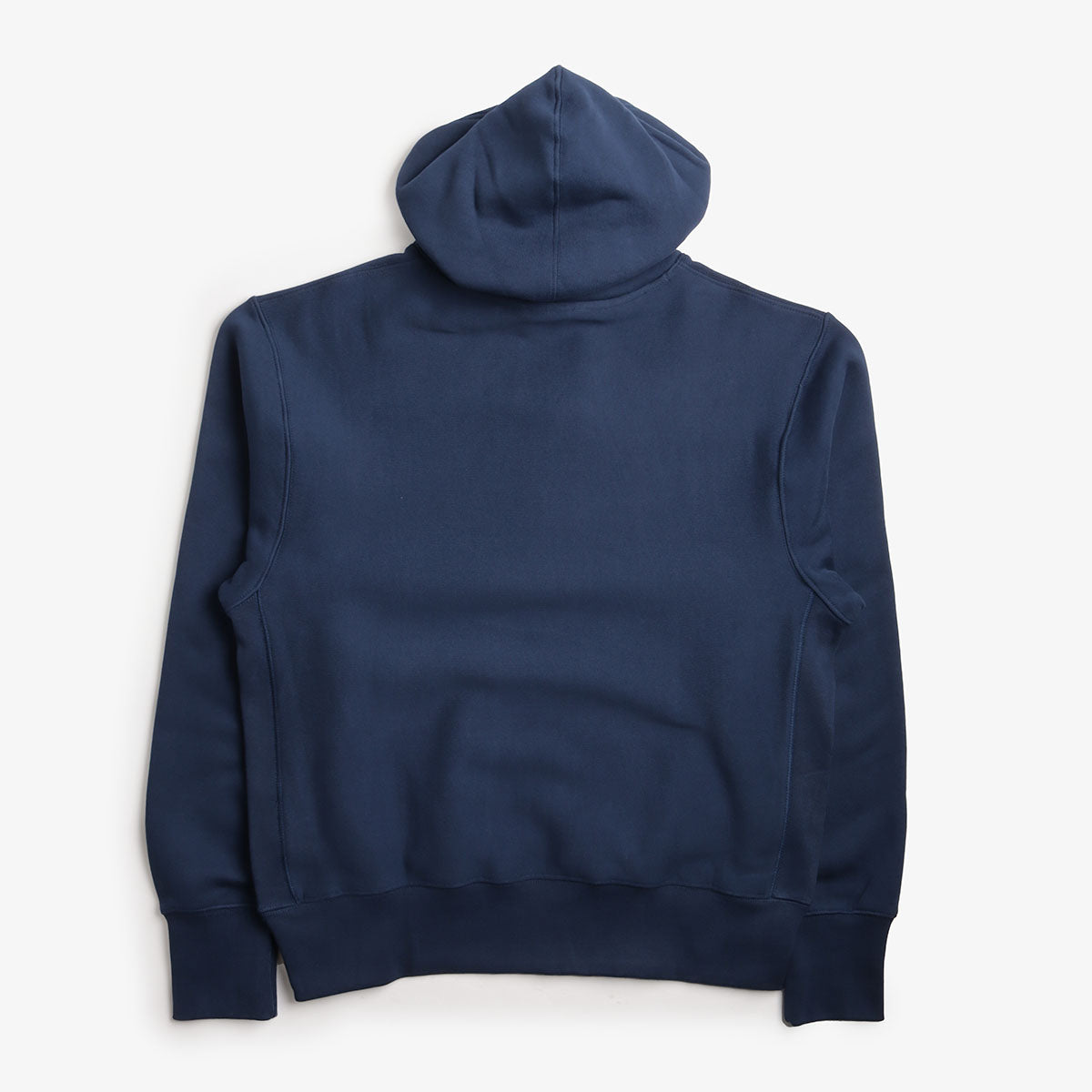 main Power Goods Super Weight Hoodie, Navy, Detail Shot 3