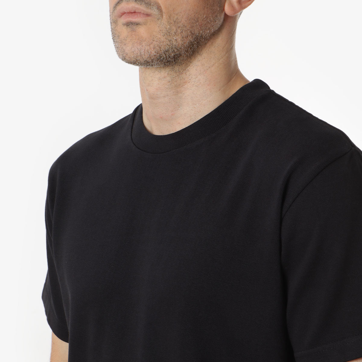 Power Goods Super Weight T-Shirt, Black, Detail Shot 3