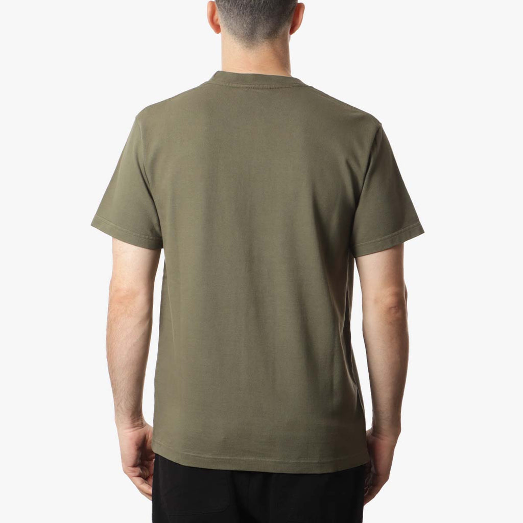 Power Goods Super Weight T-Shirt, Olive, Detail Shot 4