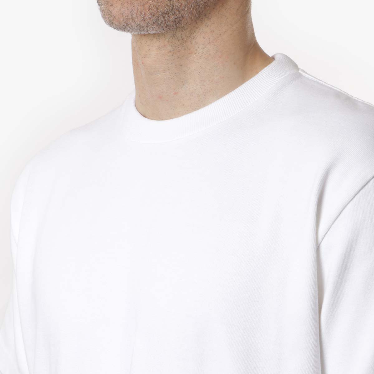 Power Goods Super Weight T-Shirt, White, Detail Shot 3