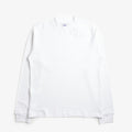 Power Goods Thermal Waffle Long Sleeve T-Shirt, White, Detail Shot 1