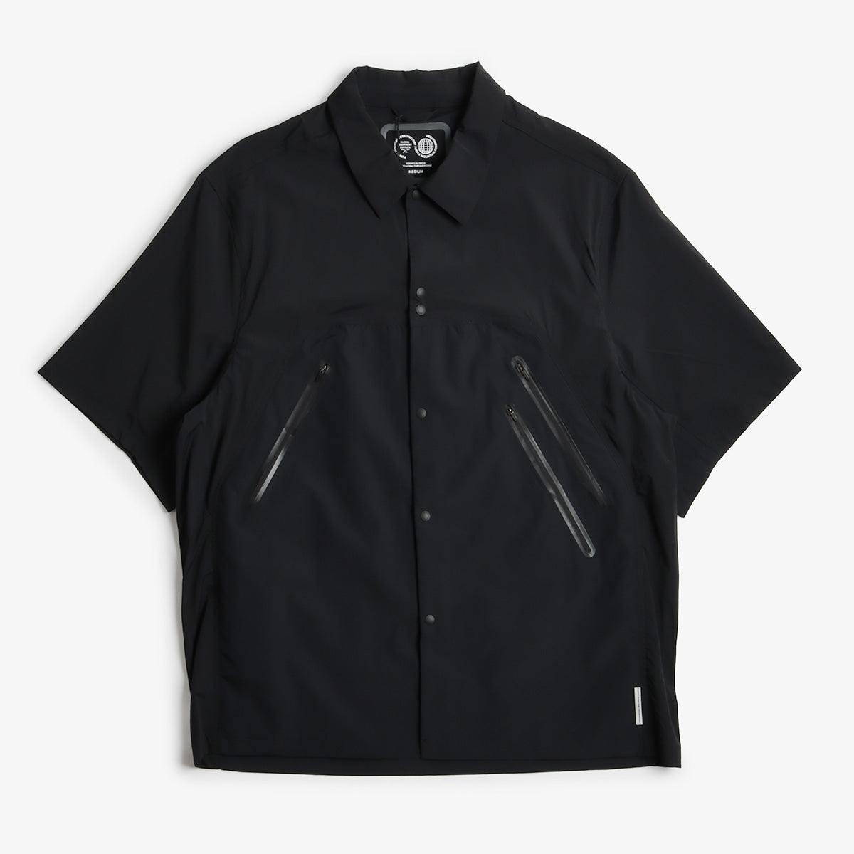 Purple Mountain Observatory Field Shirt, Black, Detail Shot 1
