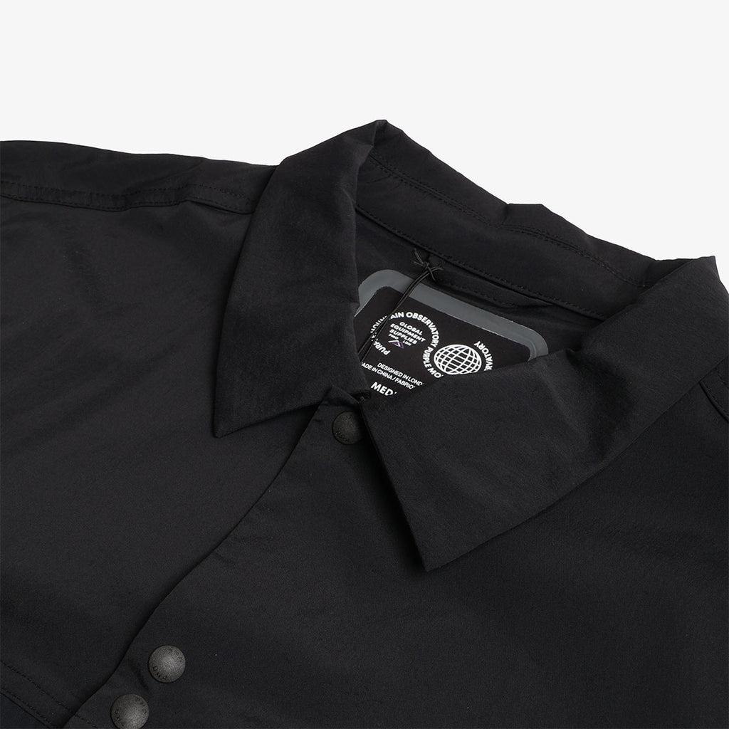 Purple Mountain Observatory Field Shirt, Black, Detail Shot 2