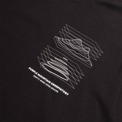 thumbnail Purple Mountain Observartory Map Projection T-Shirt, Black, Detail Shot 3