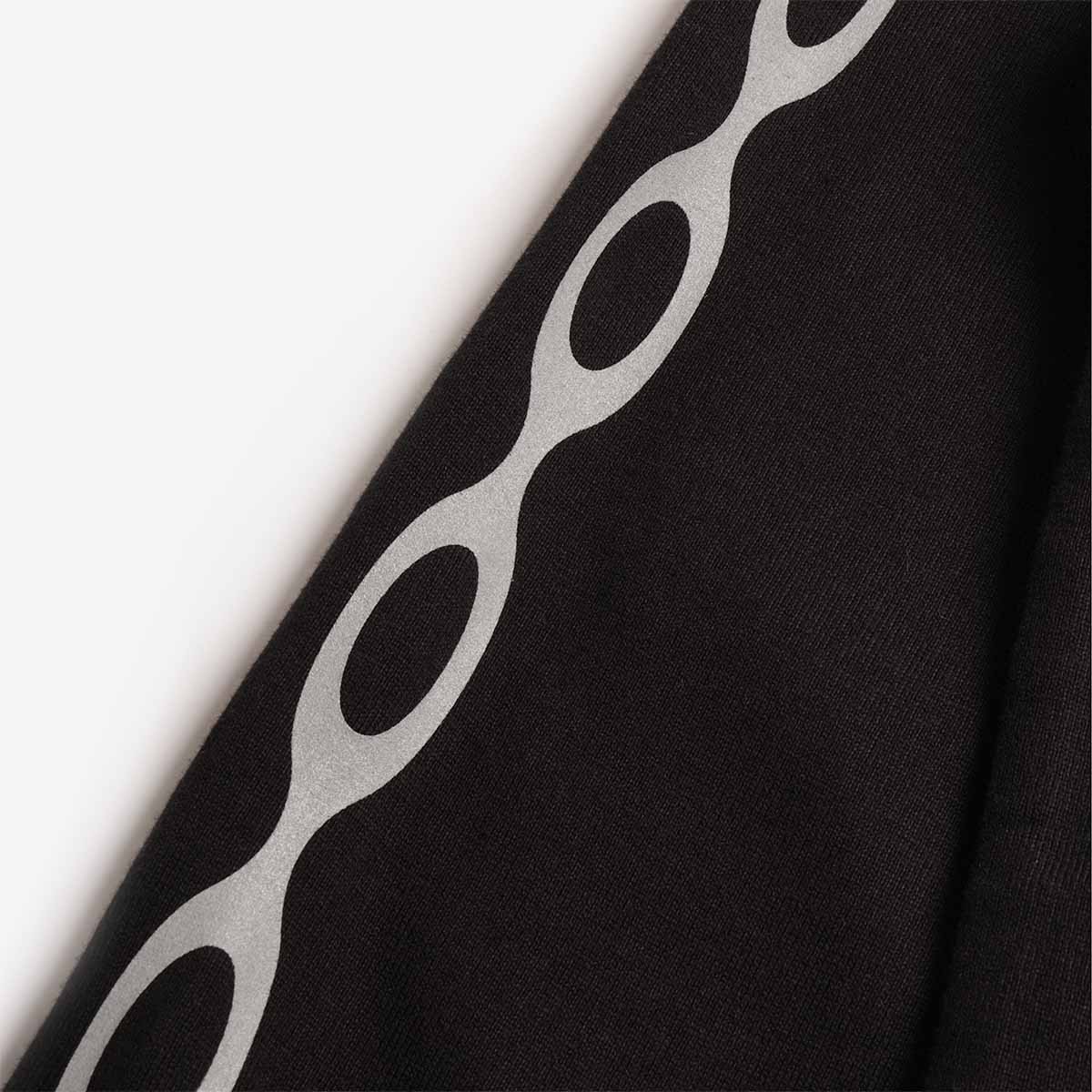 Purple Mountain Observartory Map Projection T-Shirt, Black, Detail Shot 4