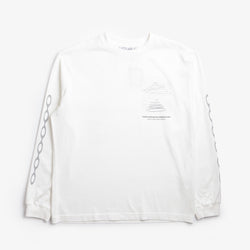 thumbnail Purple Mountain Observartory Map Projection T-Shirt, White, Detail Shot 1