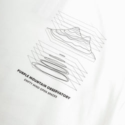 thumbnail Purple Mountain Observartory Map Projection T-Shirt, White, Detail Shot 3