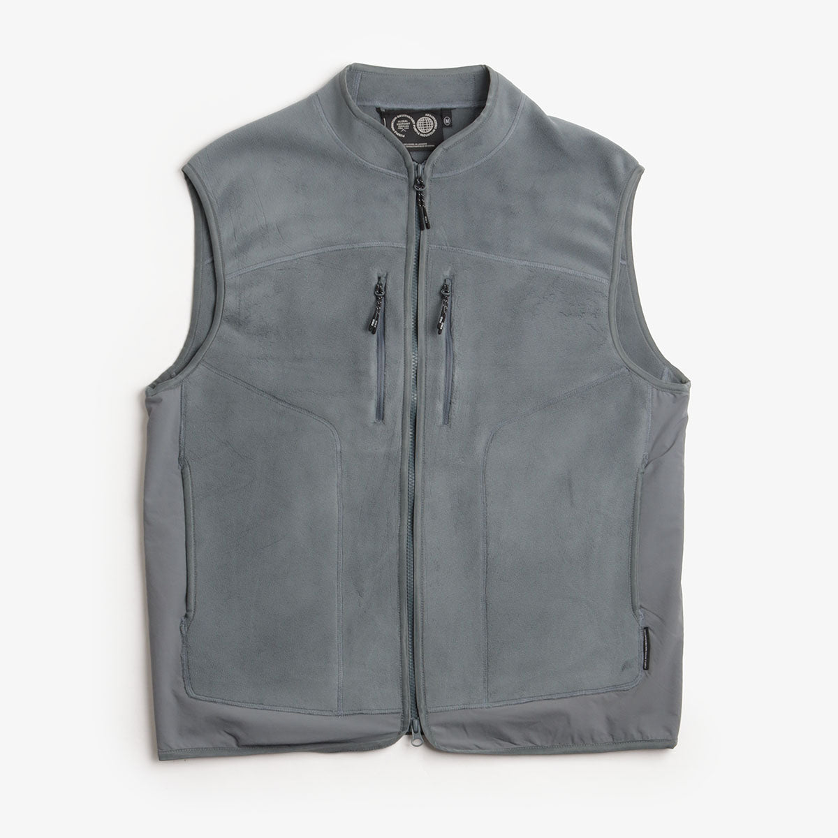 main Purple Mountain Observatory Arctic Gilet, Stormy, Detail Shot 1