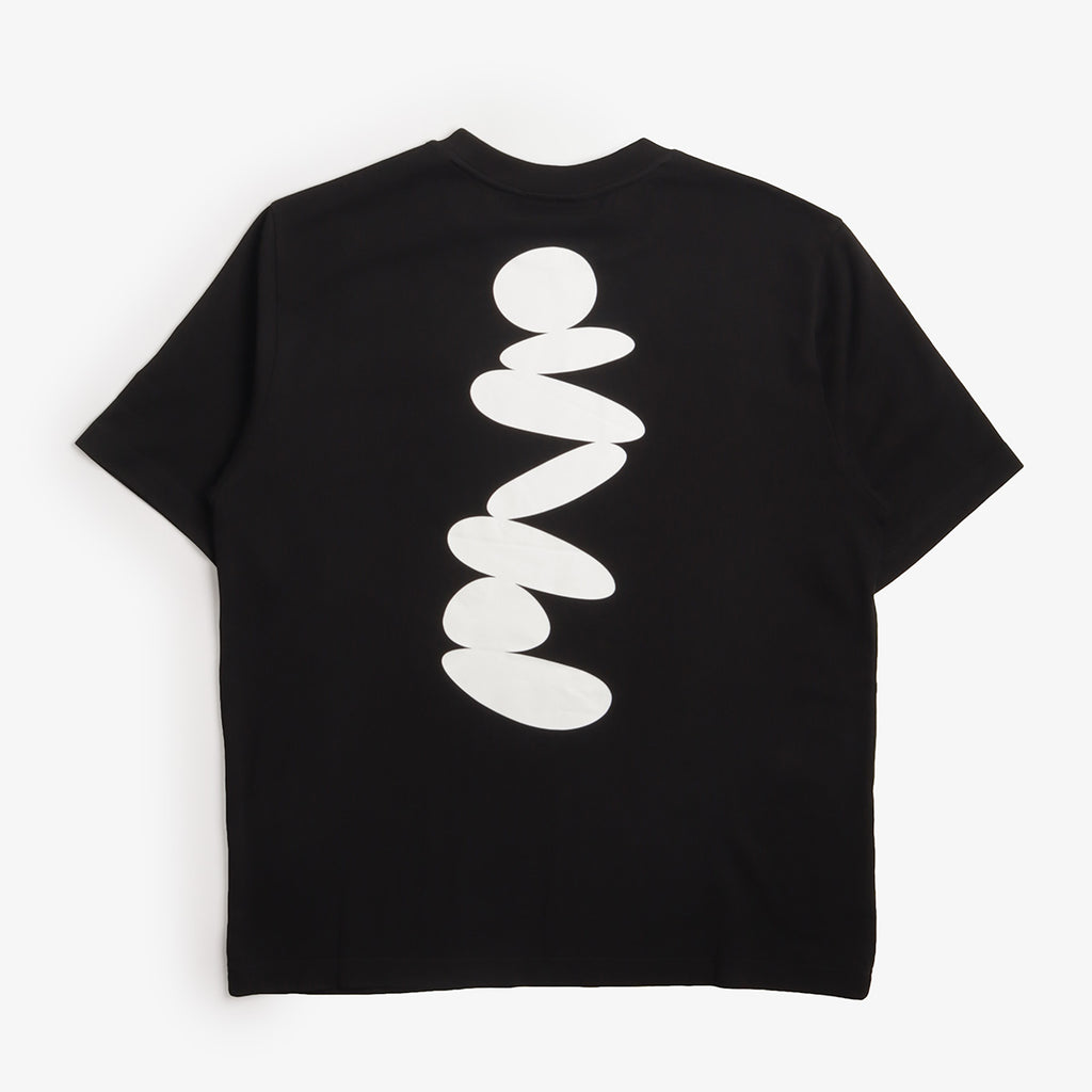 Purple Mountain Observatory Boulders T-Shirt, Black, Detail Shot 3
