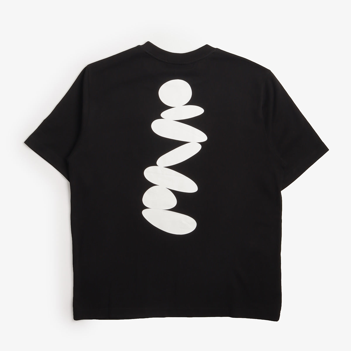 Purple Mountain Observatory Boulders T-Shirt, Black, Detail Shot 3