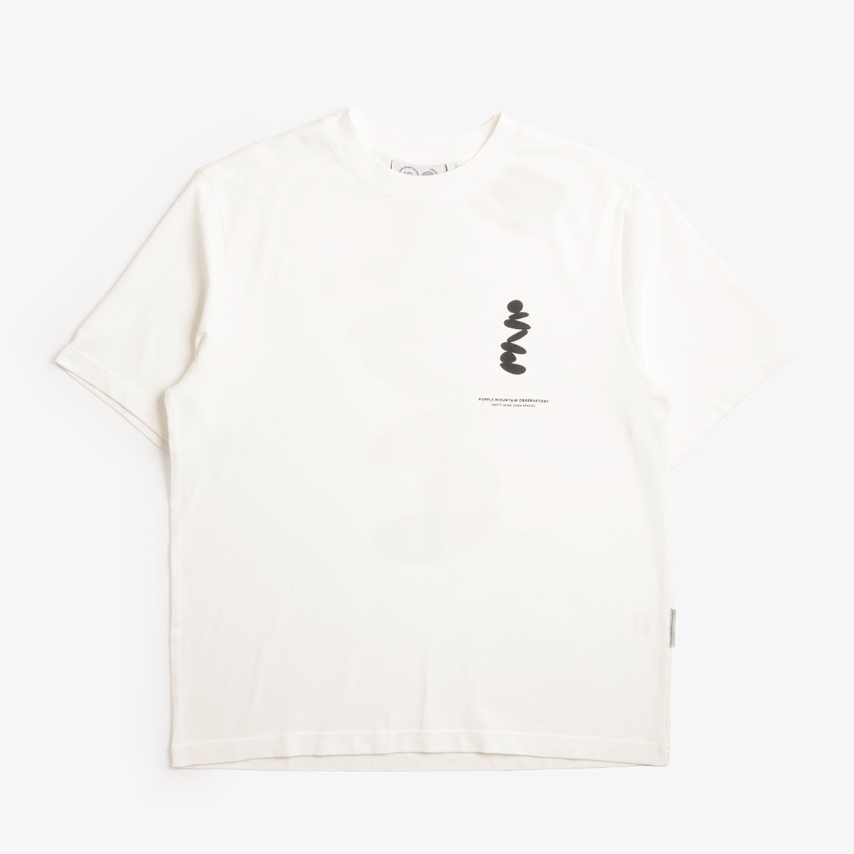 main Purple Mountain Observatory Boulders T-Shirt, White, Detail Shot 1