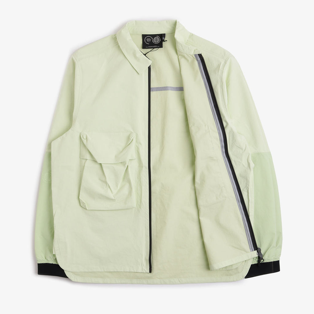 Purple Mountain Observatory Climate Lightweight Jacket, Lime, Detail Shot 2