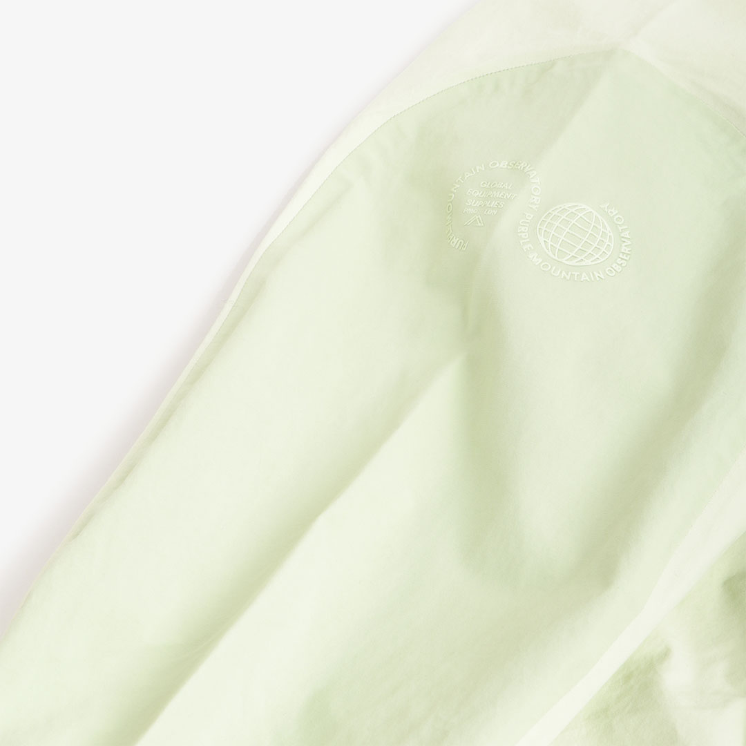 Purple Mountain Observatory Climate Lightweight Jacket, Lime, Detail Shot 4
