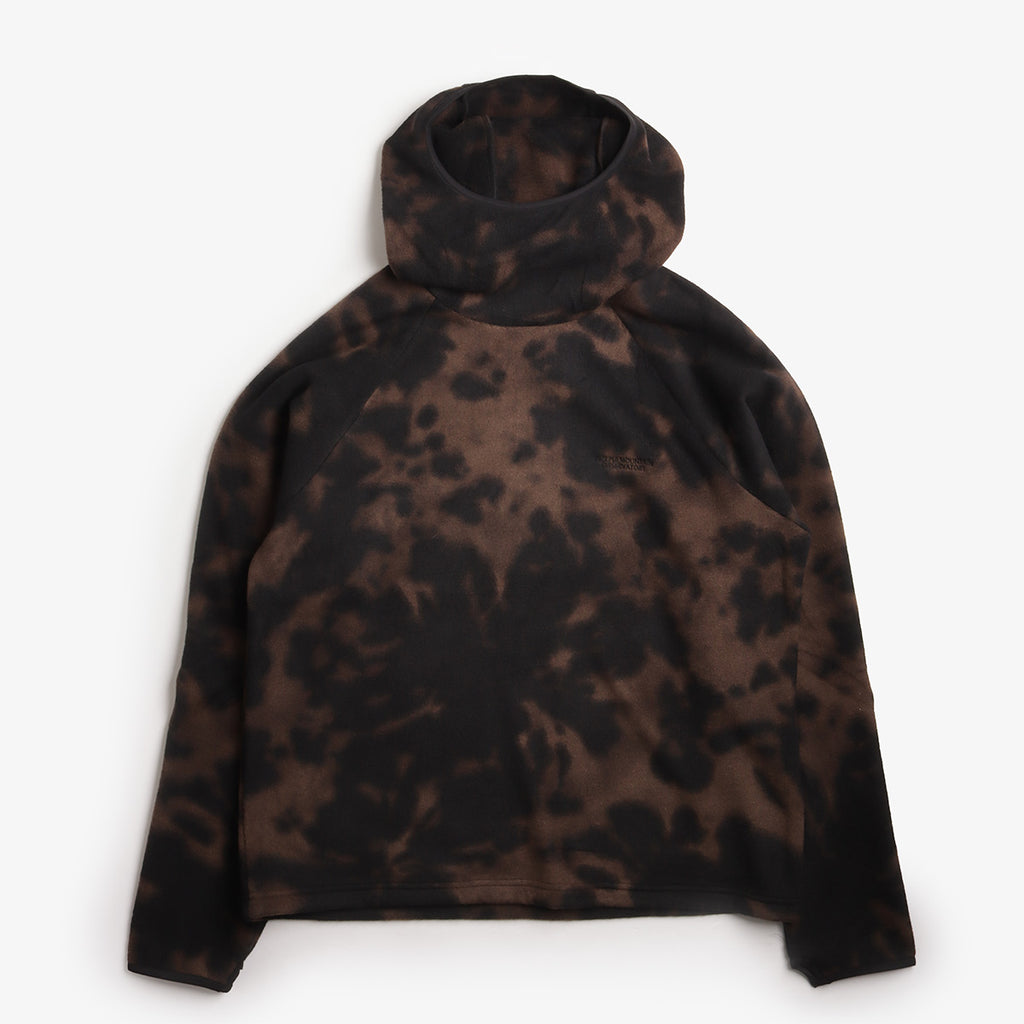 Purple Mountain Observatory Fleece Balaclava Jacket, Tie Dye, Detail Shot 1