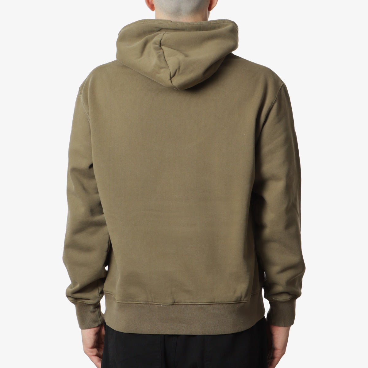 Purple Mountain Observatory Garment Dye Hoodie, Khaki, Detail Shot 3