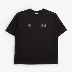 thumbnail Purple Mountain Observatory Globe T-Shirt, Black, Detail Shot 1