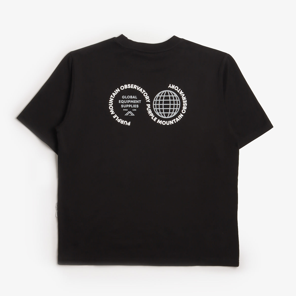 Purple Mountain Observatory Globe T-Shirt - Black – Urban Industry