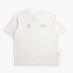 thumbnail Purple Mountain Observatory Globe T-Shirt, White, Detail Shot 1