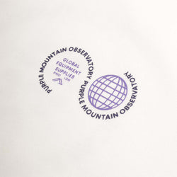 thumbnail Purple Mountain Observatory Globe T-Shirt, White, Detail Shot 3
