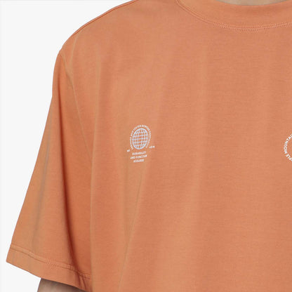 Purple Mountain Observatory Globe T-Shirt, Burnt Peach, Detail Shot 3