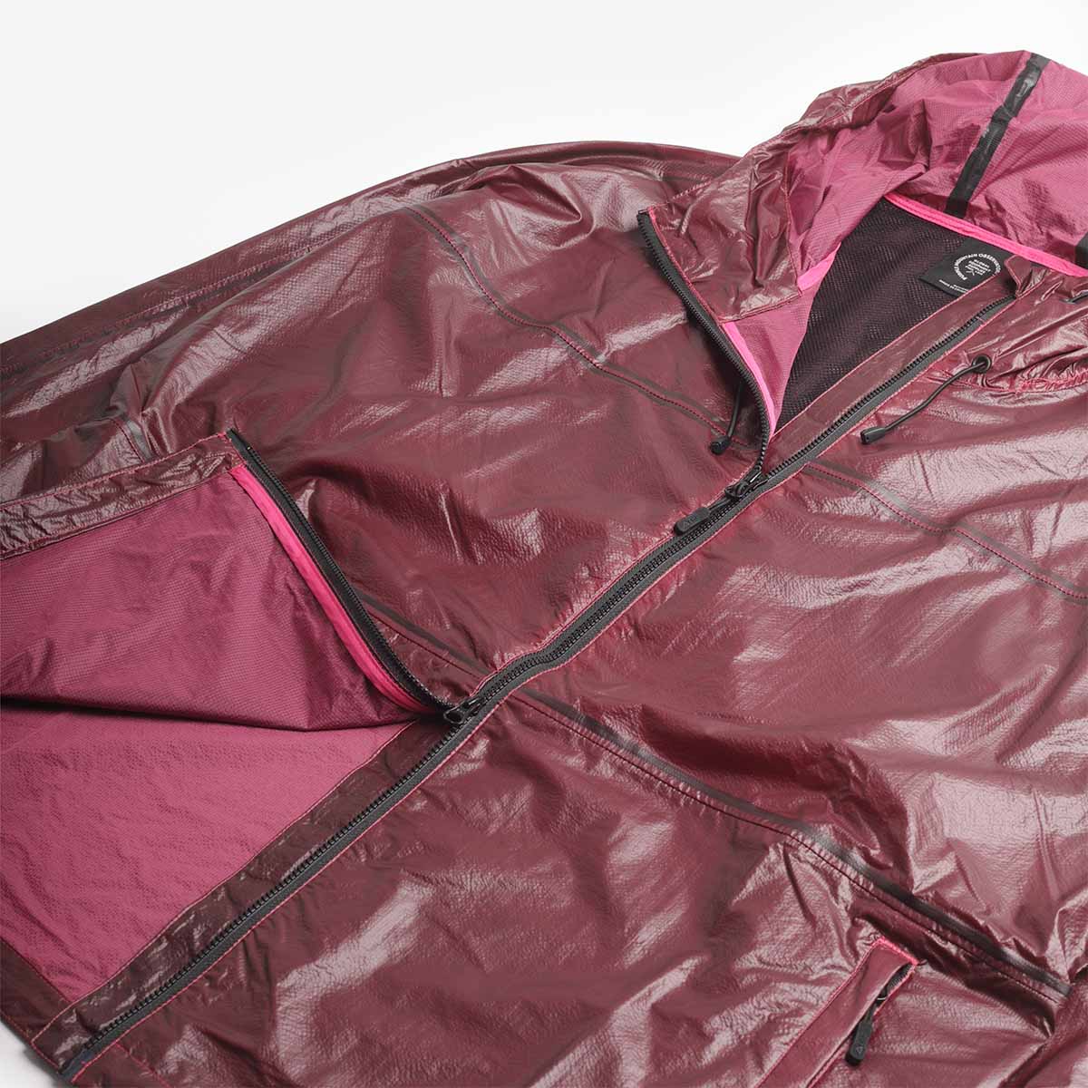 main Purple Mountain Observatory Obsidian Breeze Jacket, Black, Detail Shot 5