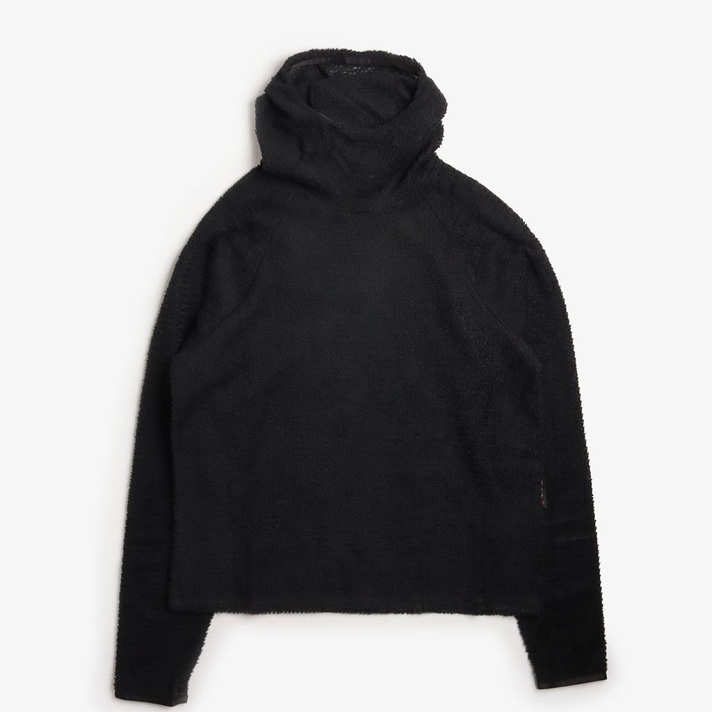 Purple Mountain Observatory Polartec Alpha Balaclava Jacket, Black, Detail Shot 1
