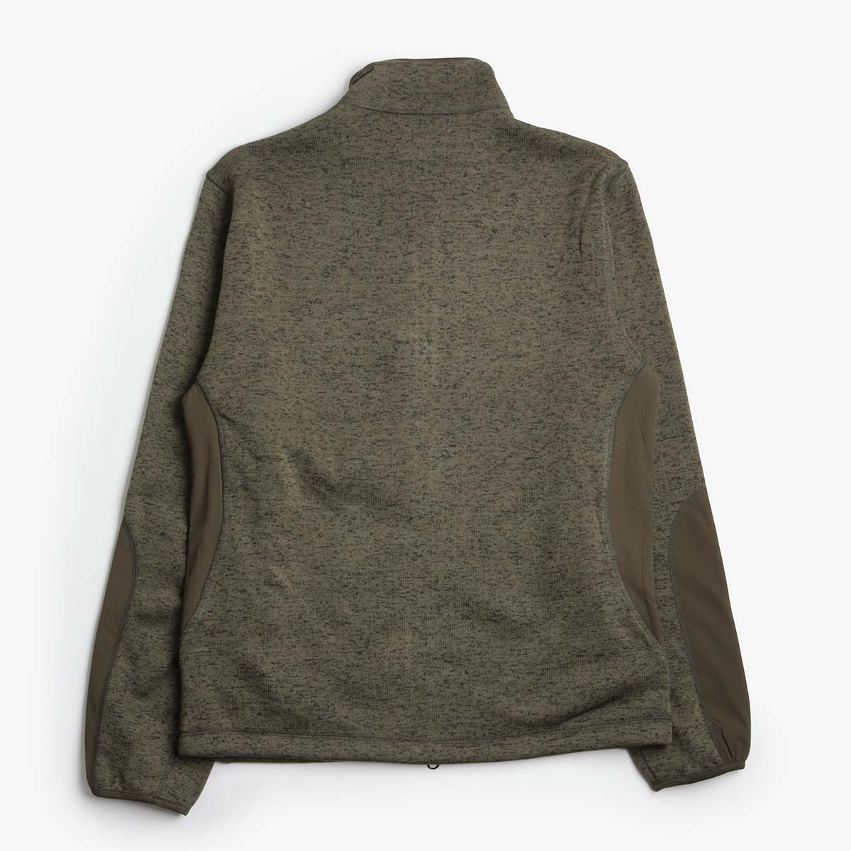 Purple Mountain Observatory Solo Fleck Fleece Jacket, Dark Olive, Detail Shot 2