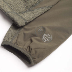 thumbnail Purple Mountain Observatory Solo Fleck Fleece Jacket, Dark Olive, Detail Shot 4