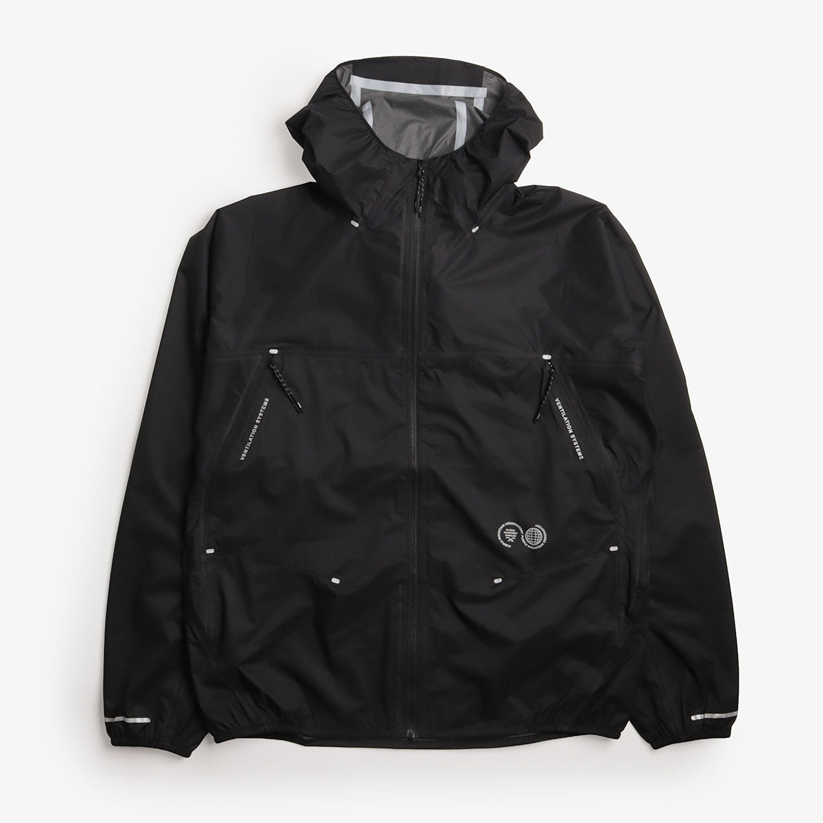 Purple Mountain Observatory Stinger Jacket, Black, Detail Shot 1