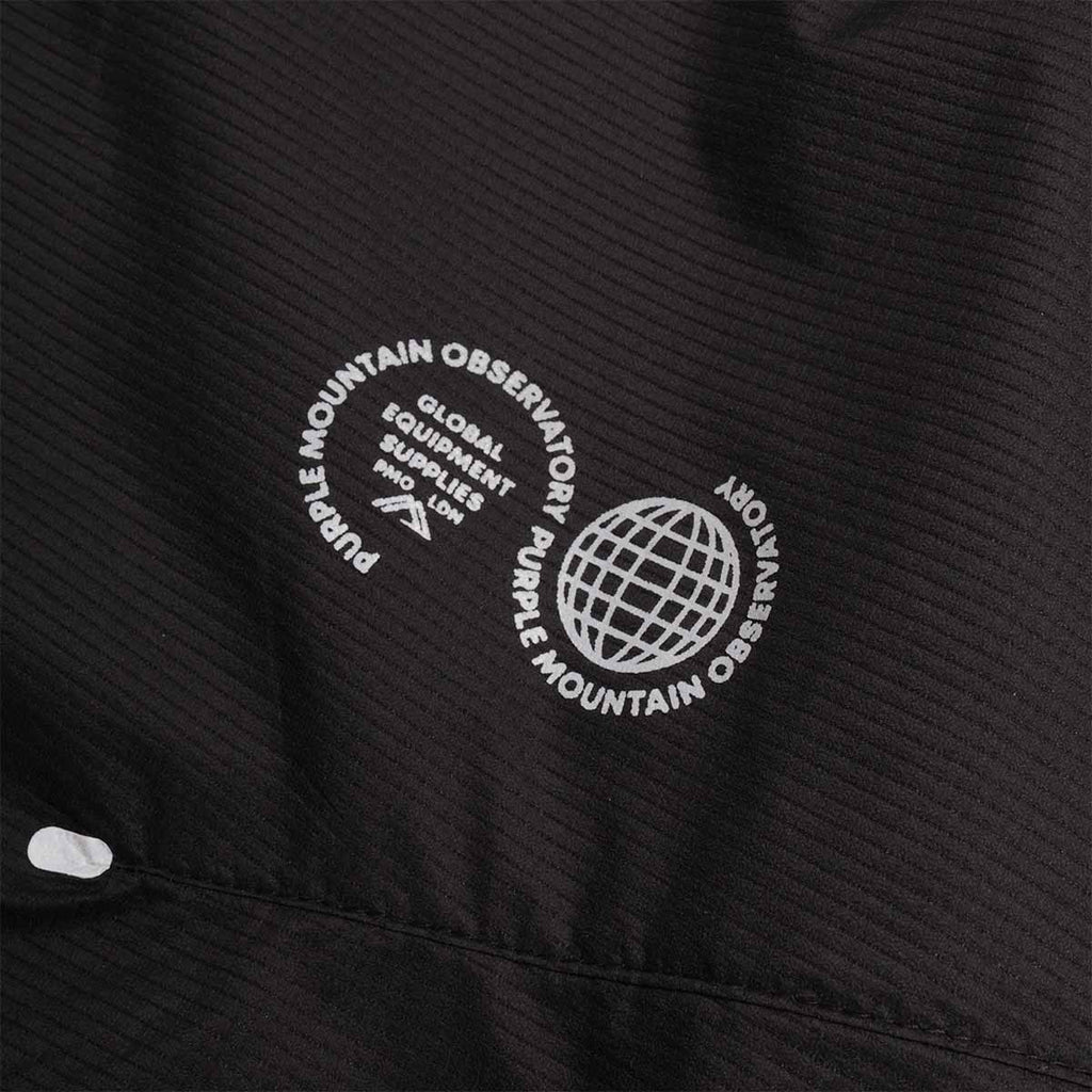 Purple Mountain Observatory Stinger Jacket, Black, Detail Shot 2